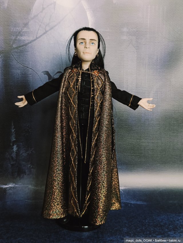 Дракула — ООАК Monster High и Ever After High: репейнт (фото 9)