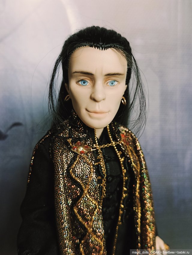 Дракула — ООАК Monster High и Ever After High: репейнт