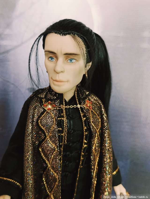 Дракула — ООАК Monster High и Ever After High: репейнт