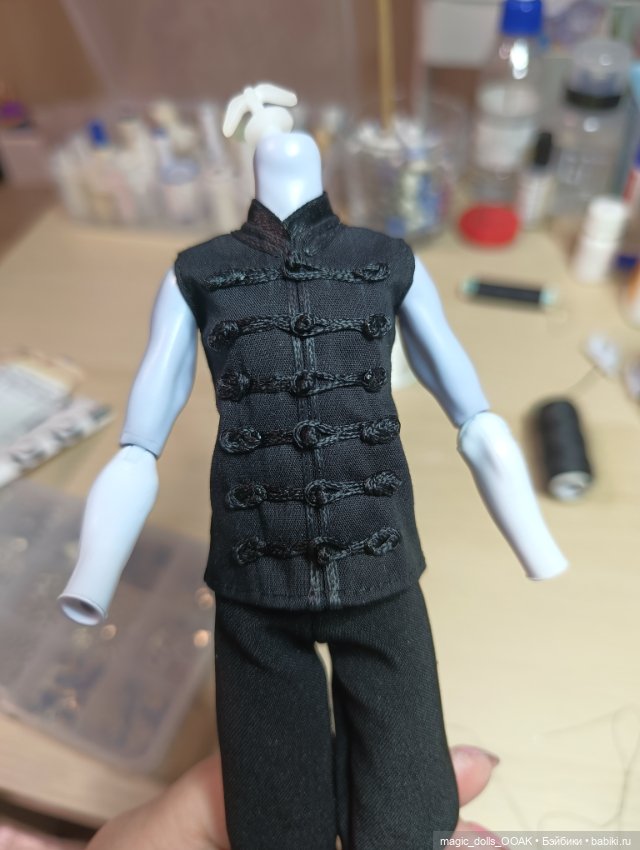 Дракула — ООАК Monster High и Ever After High: репейнт (фото 3)