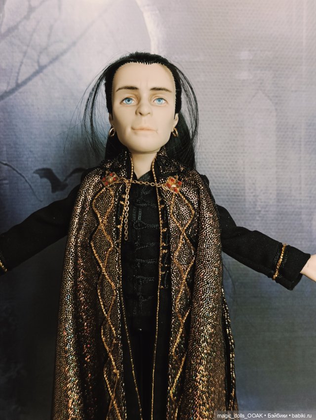 Дракула — ООАК Monster High и Ever After High: репейнт (фото 10)