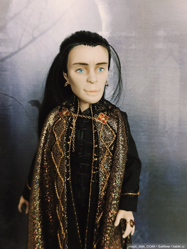 Дракула — ООАК Monster High и Ever After High: репейнт (фото 8)