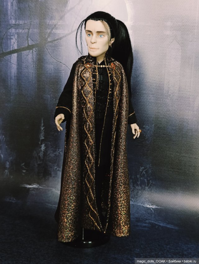 Дракула — ООАК Monster High и Ever After High: репейнт