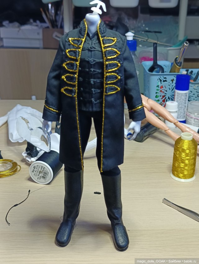 Дракула — ООАК Monster High и Ever After High: репейнт (фото 4)