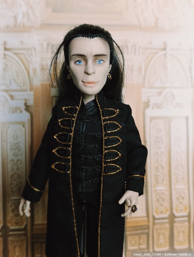 Дракула — ООАК Monster High и Ever After High: репейнт