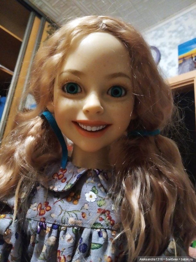 Вечерняя Верочка — Домашние фото авторских кукол: личные коллекции
