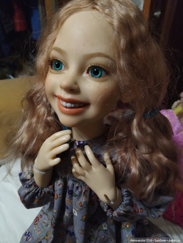 Вечерняя Верочка — Домашние фото авторских кукол: личные коллекции
