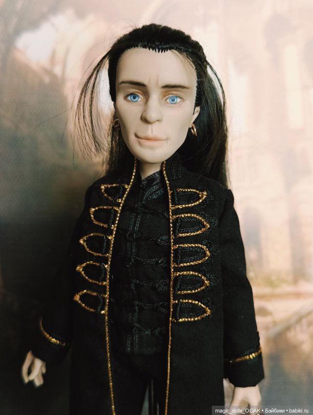 Дракула — ООАК Monster High и Ever After High: репейнт