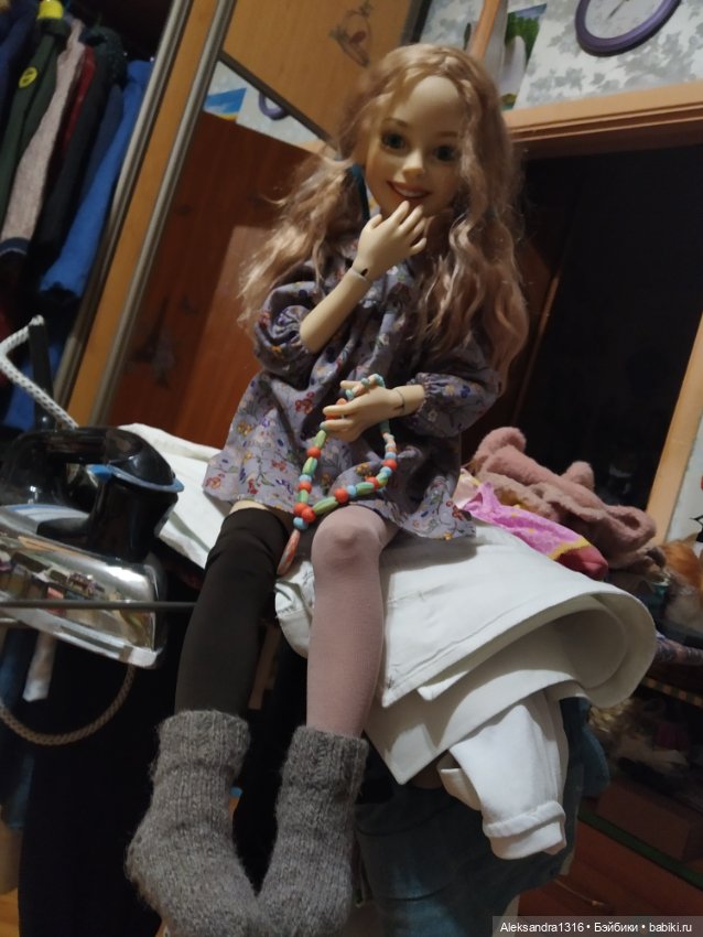 Вечерняя Верочка — Домашние фото авторских кукол: личные коллекции (фото 8)