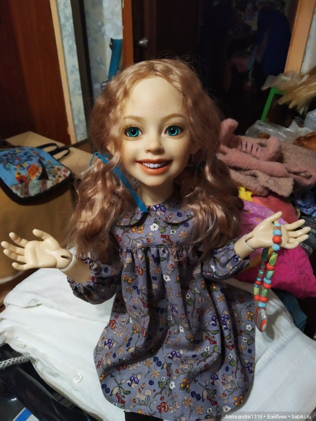 Вечерняя Верочка — Домашние фото авторских кукол: личные коллекции