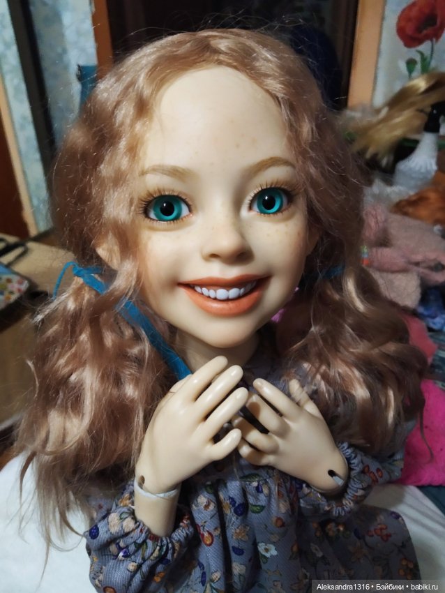 Вечерняя Верочка — Домашние фото авторских кукол: личные коллекции