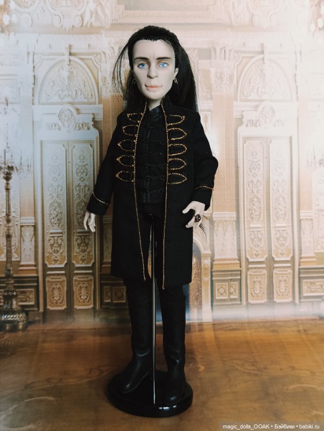 Дракула — ООАК Monster High и Ever After High: репейнт