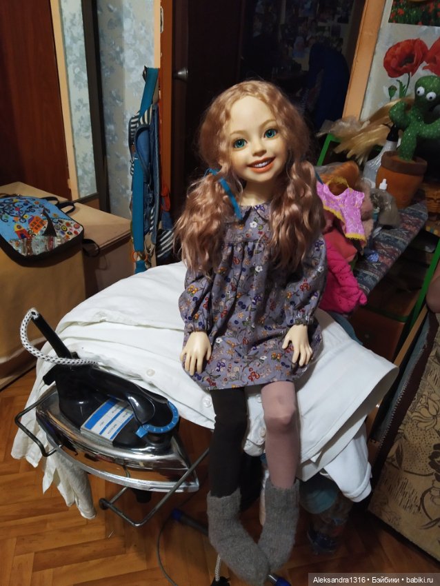 Вечерняя Верочка — Домашние фото авторских кукол: личные коллекции