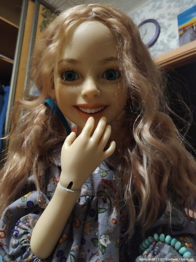 Вечерняя Верочка — Домашние фото авторских кукол: личные коллекции