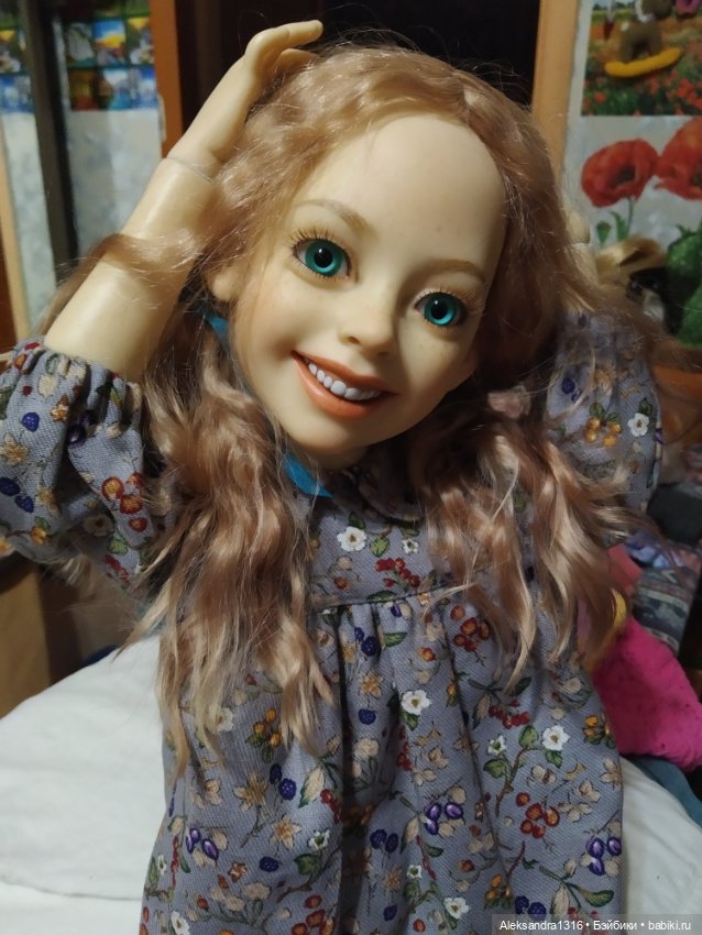 Вечерняя Верочка — Домашние фото авторских кукол: личные коллекции