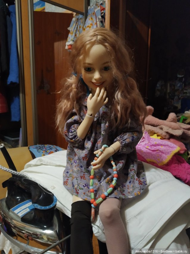Вечерняя Верочка — Домашние фото авторских кукол: личные коллекции
