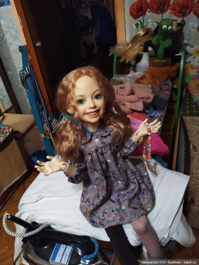 Вечерняя Верочка — Домашние фото авторских кукол: личные коллекции