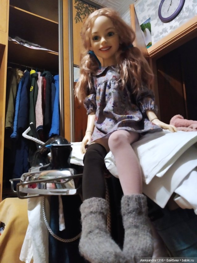Вечерняя Верочка — Домашние фото авторских кукол: личные коллекции