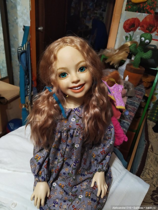 Вечерняя Верочка — Домашние фото авторских кукол: личные коллекции