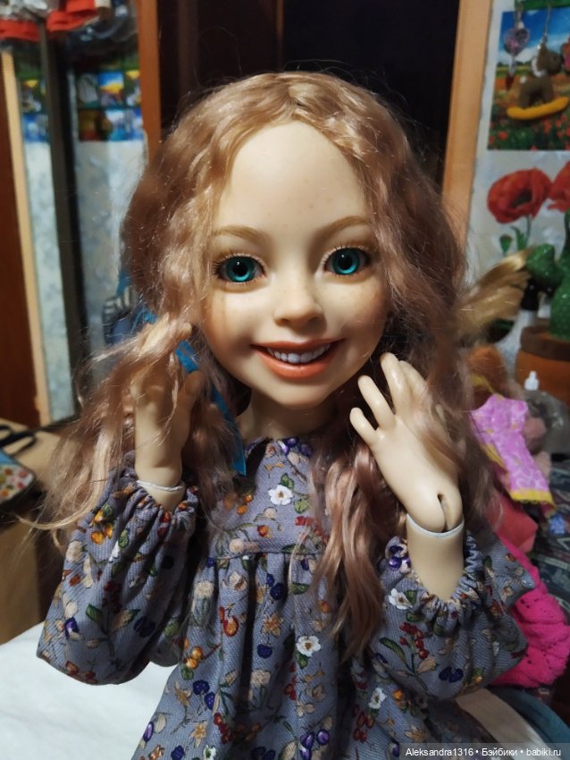 Вечерняя Верочка — Домашние фото авторских кукол: личные коллекции