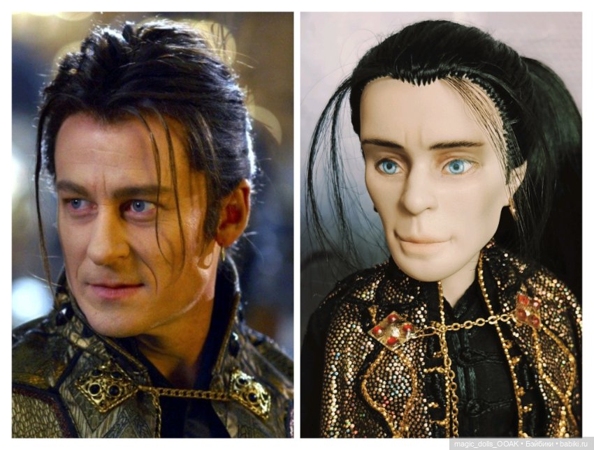 Дракула — ООАК Monster High и Ever After High: репейнт