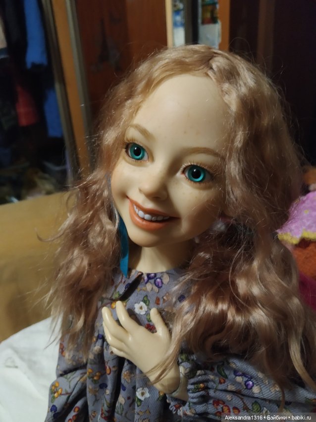 Вечерняя Верочка — Домашние фото авторских кукол: личные коллекции