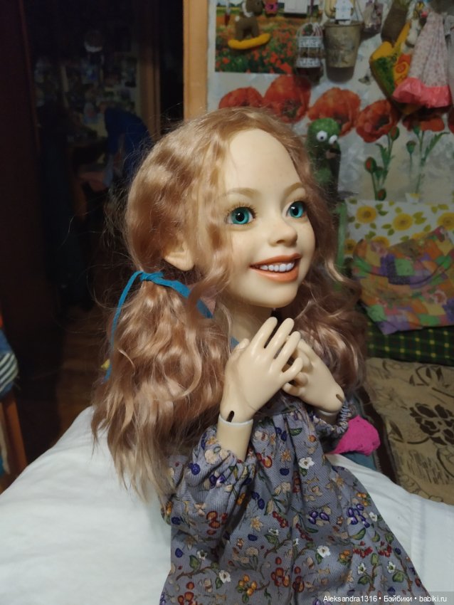 Вечерняя Верочка — Домашние фото авторских кукол: личные коллекции
