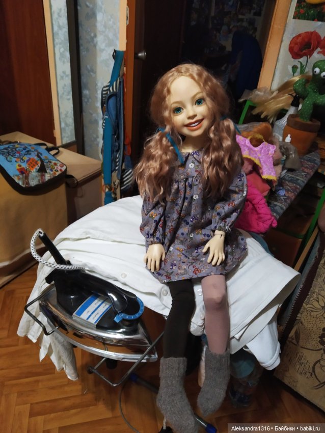 Вечерняя Верочка — Домашние фото авторских кукол: личные коллекции