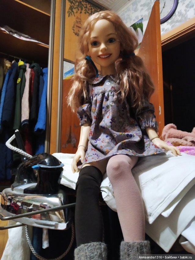 Вечерняя Верочка — Домашние фото авторских кукол: личные коллекции