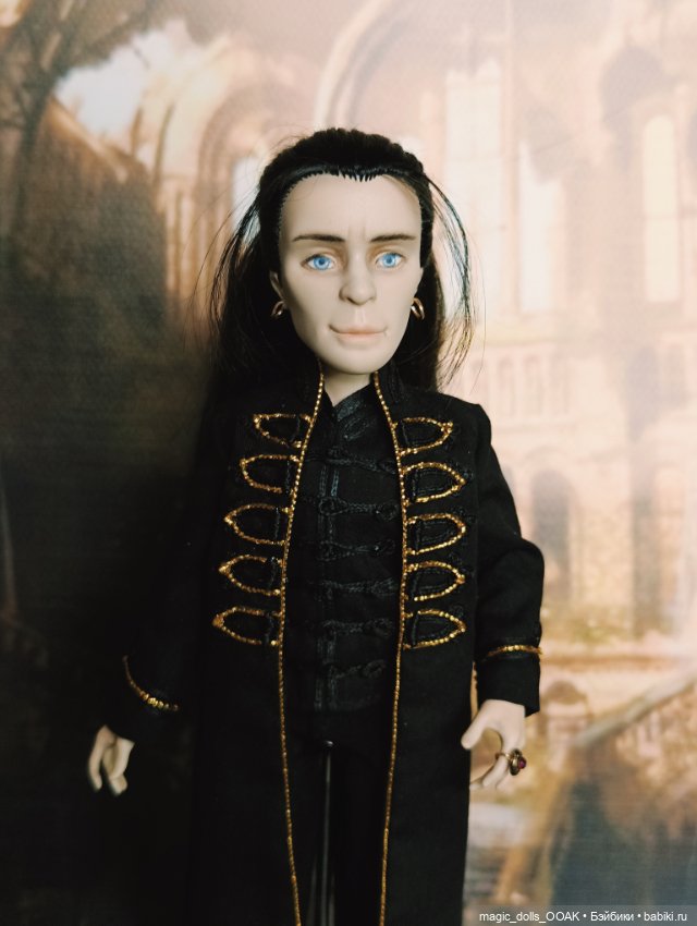 Дракула — ООАК Monster High и Ever After High: репейнт