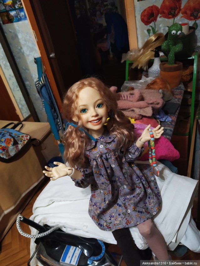 Вечерняя Верочка — Домашние фото авторских кукол: личные коллекции