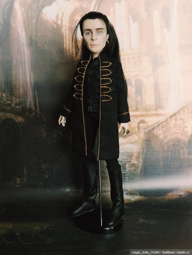 Дракула — ООАК Monster High и Ever After High: репейнт