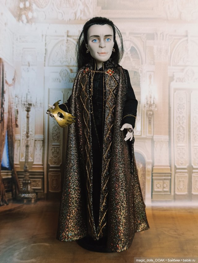 Дракула — ООАК Monster High и Ever After High: репейнт