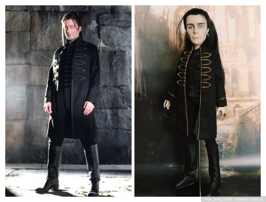 Дракула — ООАК Monster High и Ever After High: репейнт