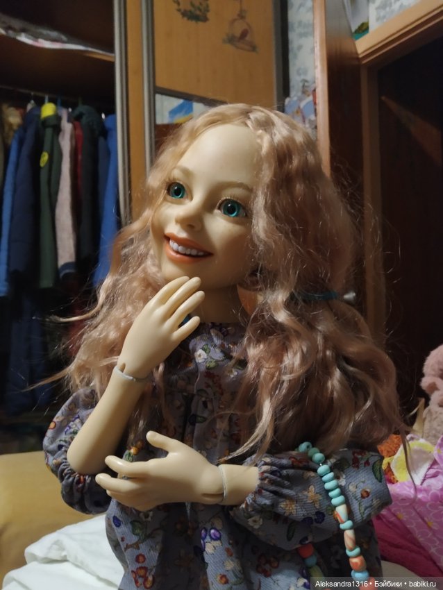 Вечерняя Верочка — Домашние фото авторских кукол: личные коллекции