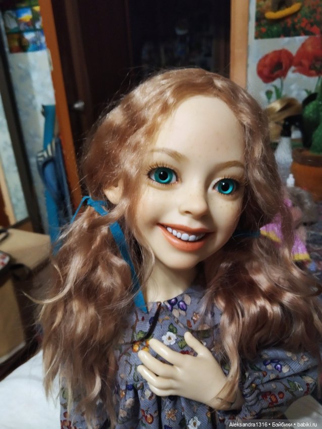 Вечерняя Верочка — Домашние фото авторских кукол: личные коллекции
