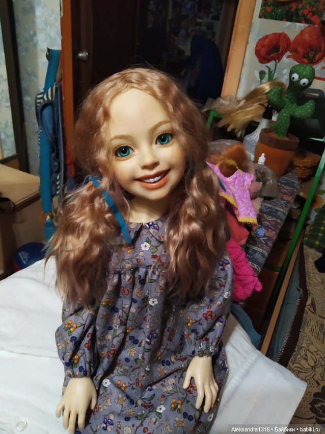 Вечерняя Верочка — Домашние фото авторских кукол: личные коллекции