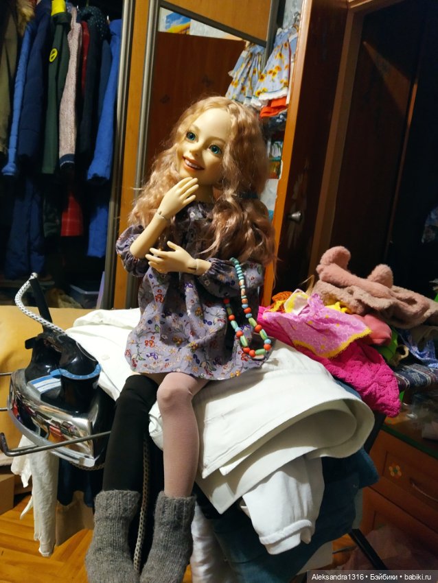 Вечерняя Верочка — Домашние фото авторских кукол: личные коллекции