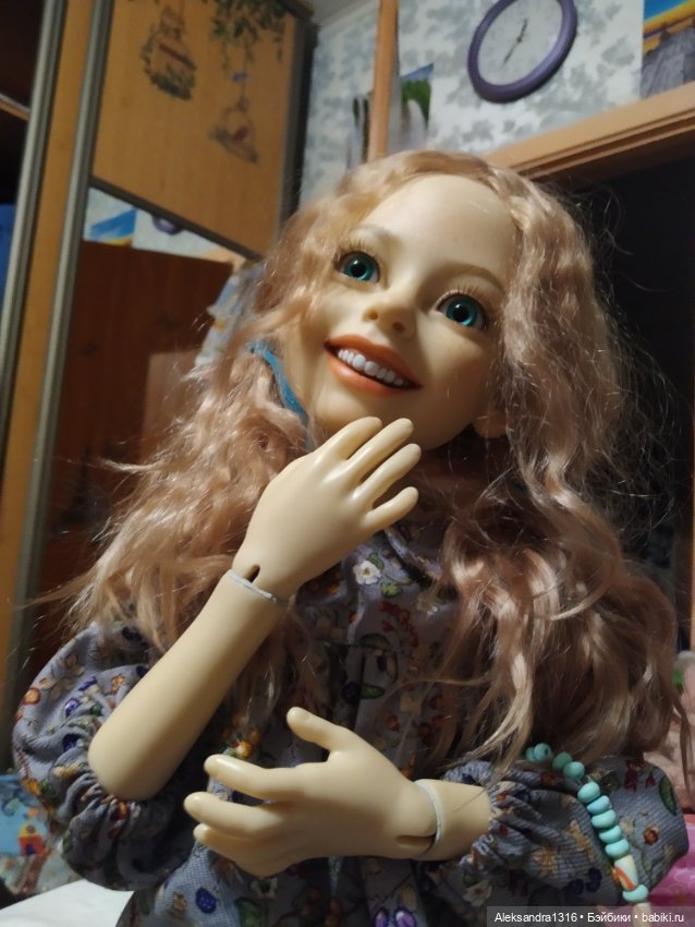 Вечерняя Верочка — Домашние фото авторских кукол: личные коллекции
