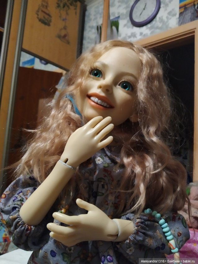 Вечерняя Верочка — Домашние фото авторских кукол: личные коллекции