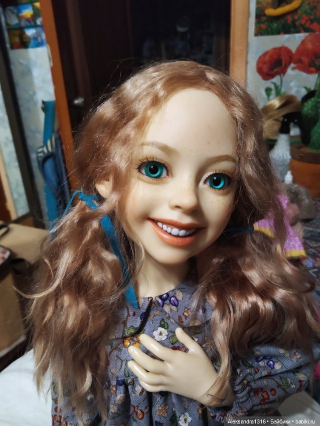 Вечерняя Верочка — Домашние фото авторских кукол: личные коллекции