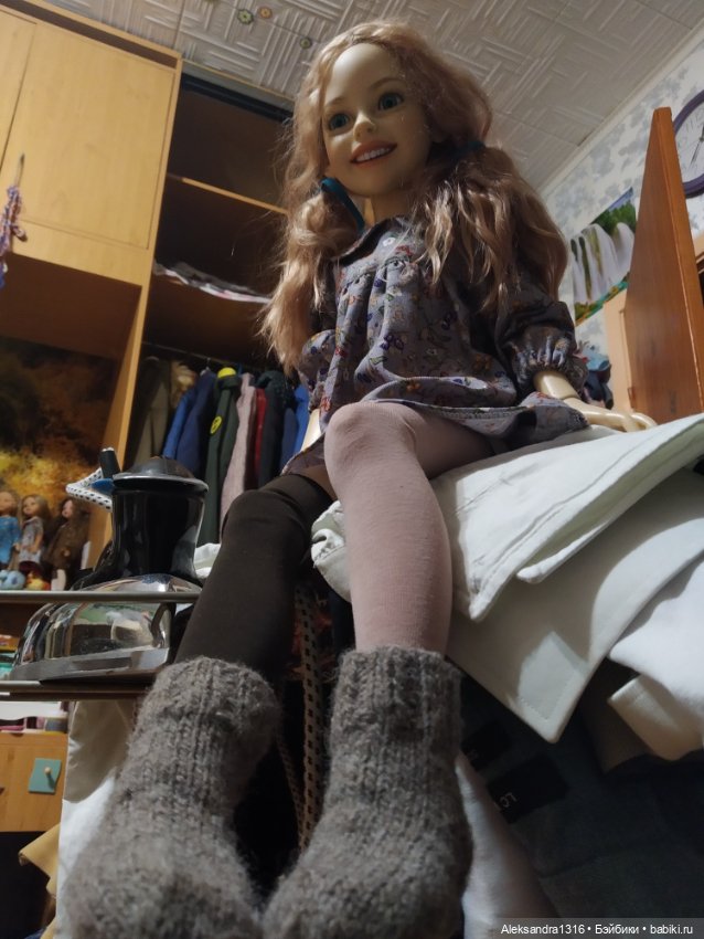 Вечерняя Верочка — Домашние фото авторских кукол: личные коллекции