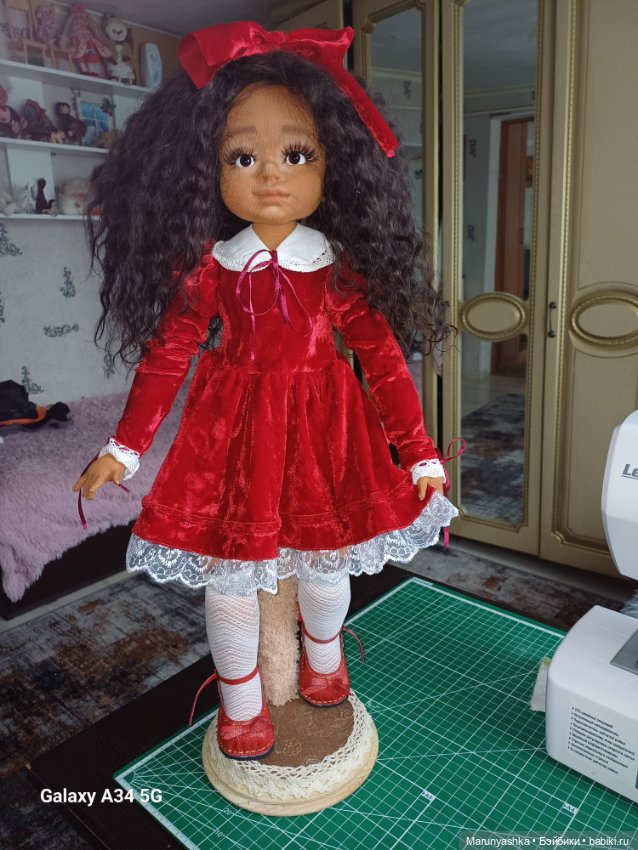 Интерьерные текстильные куклы (фото 2)