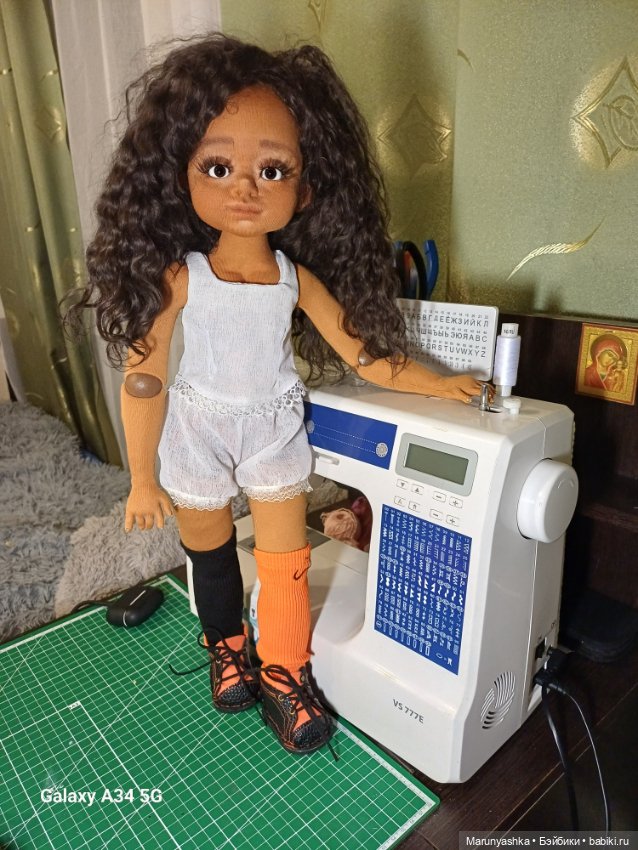 Интерьерные текстильные куклы (фото 3)