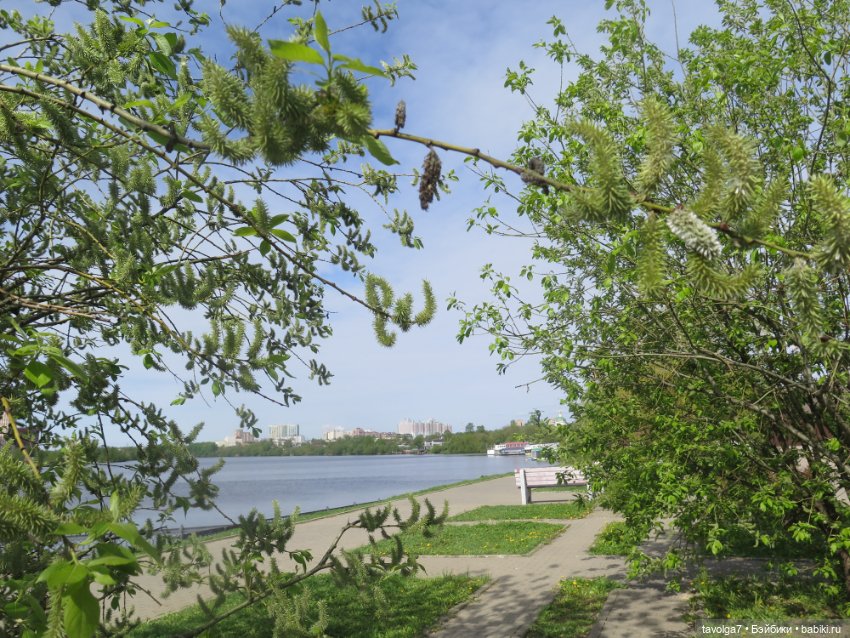 Май у реки в Красногорске