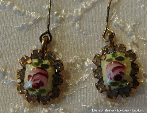 Антикварные серьги для Жюмо (фото 5)