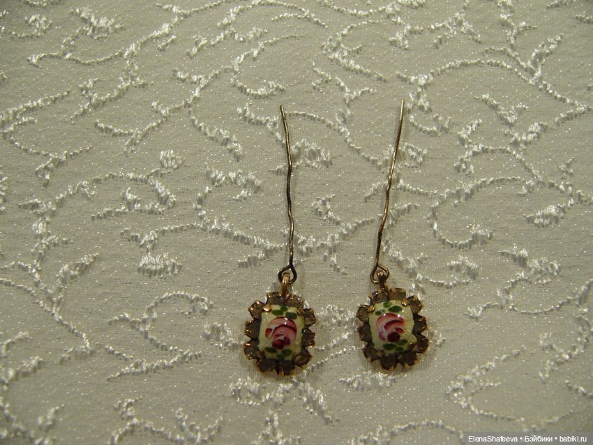 Антикварные серьги для Жюмо (фото 3)