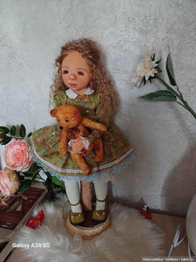 Интерьерные текстильные куклы