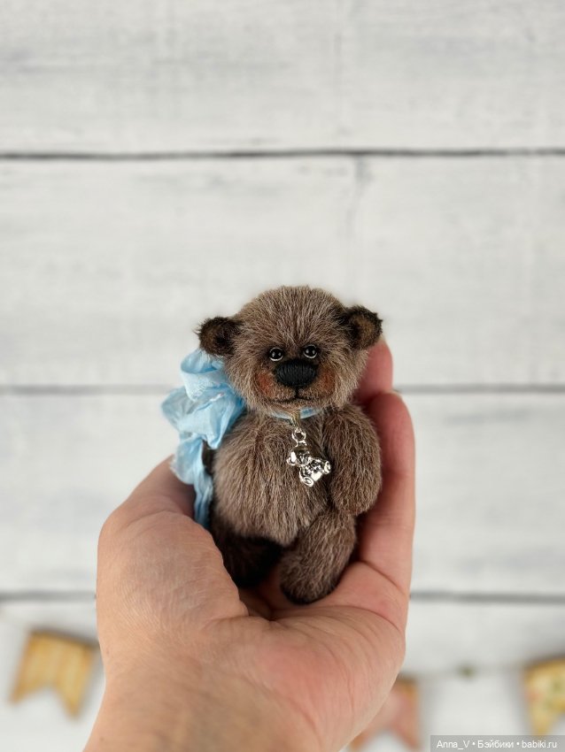 Тедди мишка Нафаня — Авторские мишки Тедди и друзья: фото (фото 2)