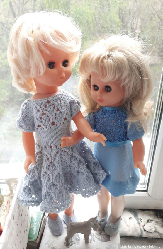 Бьянка и Дианка,выход N°1 -голубой💙🦋 (фото 9)